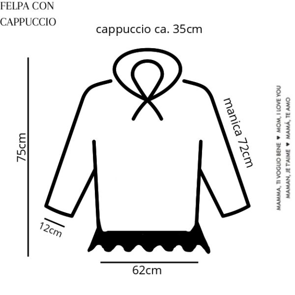 FELPA CON CAPPUCCIO - ( MODELLI GIA' SUPER VENDUTI ) - NUOVO LAVAGGIO EFFETTO VINTAGE - immagine 16