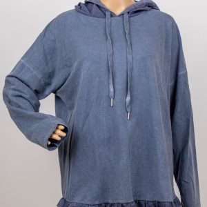 FELPA CON CAPPUCCIO – ( MODELLI GIA’ SUPER VENDUTI ) – NUOVO LAVAGGIO EFFETTO VINTAGE