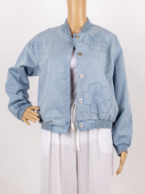 GIACCA RICAMATA - ( MODELLI GIA' SUPER VENDUTI ) - NUOVO LAVAGGIO EFFETTO VINTAGE - immagine 5