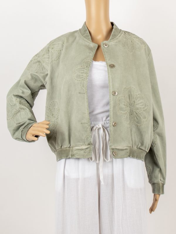 GIACCA RICAMATA - ( MODELLI GIA' SUPER VENDUTI ) - NUOVO LAVAGGIO EFFETTO VINTAGE