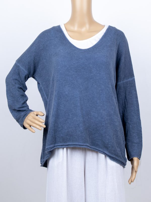 MAGLIA MORBIDA E CANOTTA - ( MODELLI GIA' SUPER VENDUTI ) - NUOVO LAVAGGIO EFFETTO VINTAGE - immagine 8