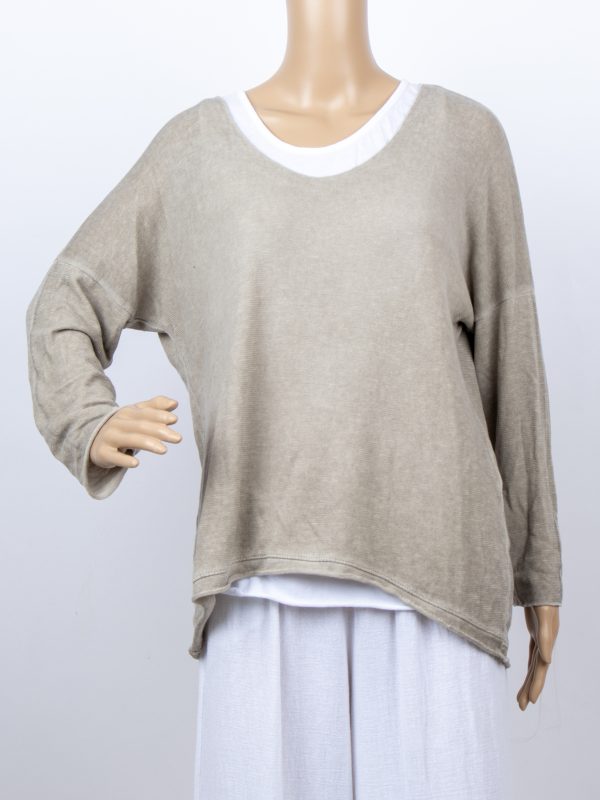 MAGLIA MORBIDA E CANOTTA - ( MODELLI GIA' SUPER VENDUTI ) - NUOVO LAVAGGIO EFFETTO VINTAGE - immagine 3