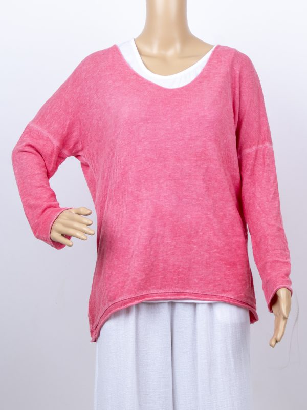 MAGLIA MORBIDA E CANOTTA - ( MODELLI GIA' SUPER VENDUTI ) - NUOVO LAVAGGIO EFFETTO VINTAGE - immagine 14