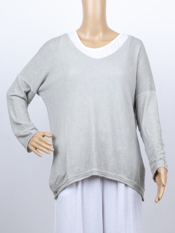 MAGLIA MORBIDA E CANOTTA - ( MODELLI GIA' SUPER VENDUTI ) - NUOVO LAVAGGIO EFFETTO VINTAGE - immagine 4