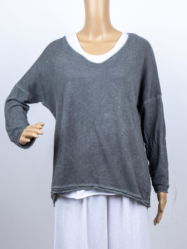 MAGLIA MORBIDA E CANOTTA - ( MODELLI GIA' SUPER VENDUTI ) - NUOVO LAVAGGIO EFFETTO VINTAGE - immagine 5