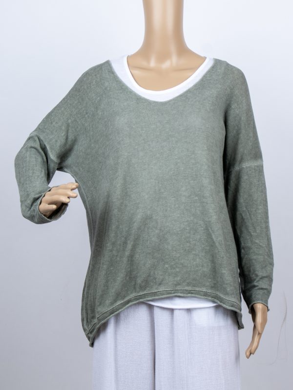 MAGLIA MORBIDA E CANOTTA - ( MODELLI GIA' SUPER VENDUTI ) - NUOVO LAVAGGIO EFFETTO VINTAGE - immagine 6
