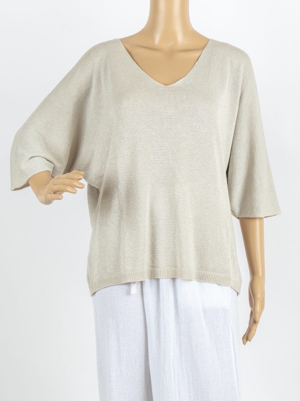 MAGLIA LUREX - ( MODELLI GIA' SUPER VENDUTI ) - NUOVO LAVAGGIO EFFETTO VINTAGE - immagine 13