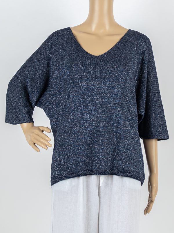MAGLIA LUREX - ( MODELLI GIA' SUPER VENDUTI ) - NUOVO LAVAGGIO EFFETTO VINTAGE - immagine 11