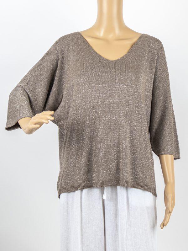 MAGLIA LUREX - ( MODELLI GIA' SUPER VENDUTI ) - NUOVO LAVAGGIO EFFETTO VINTAGE - immagine 9