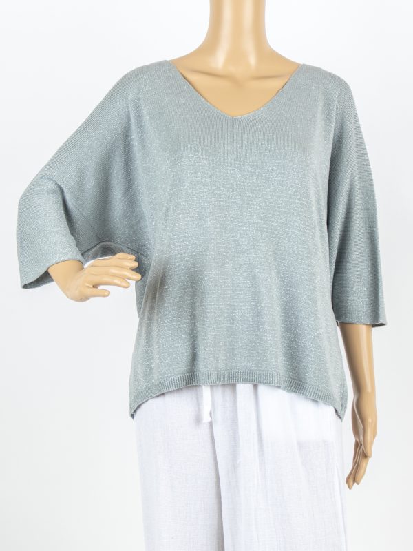 MAGLIA LUREX - ( MODELLI GIA' SUPER VENDUTI ) - NUOVO LAVAGGIO EFFETTO VINTAGE - immagine 7