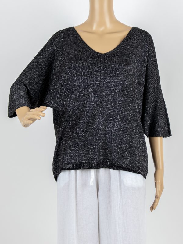 MAGLIA LUREX - ( MODELLI GIA' SUPER VENDUTI ) - NUOVO LAVAGGIO EFFETTO VINTAGE - immagine 5