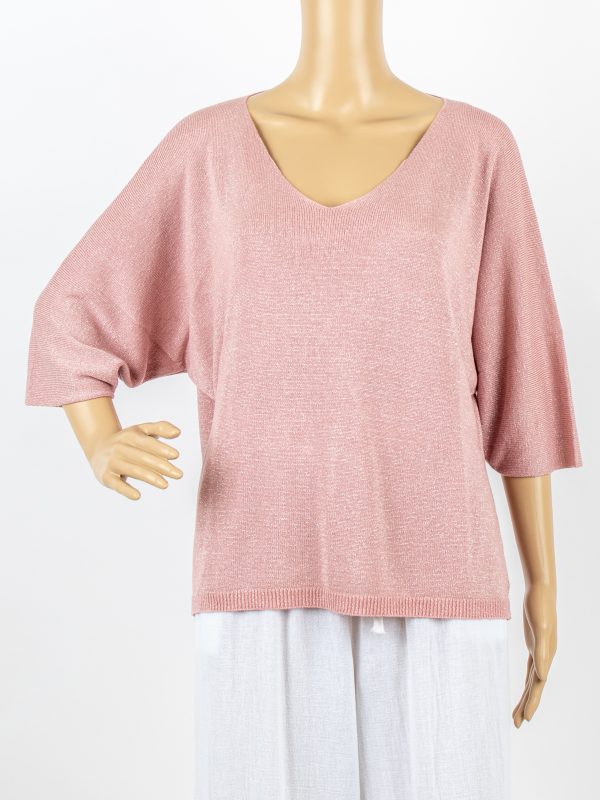 MAGLIA LUREX - ( MODELLI GIA' SUPER VENDUTI ) - NUOVO LAVAGGIO EFFETTO VINTAGE - immagine 3