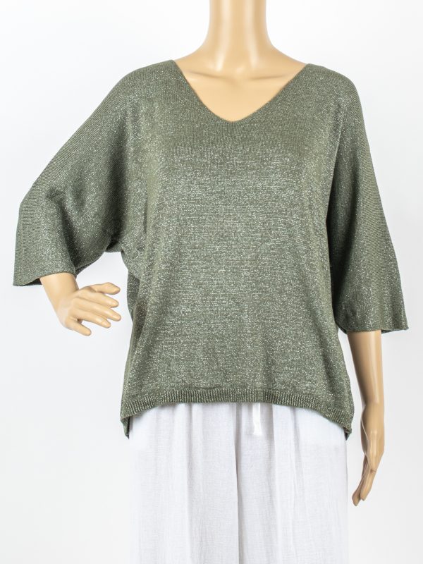 MAGLIA LUREX - ( MODELLI GIA' SUPER VENDUTI ) - NUOVO LAVAGGIO EFFETTO VINTAGE - immagine 4